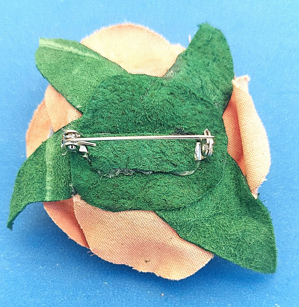Broche Rose - Rose saumon