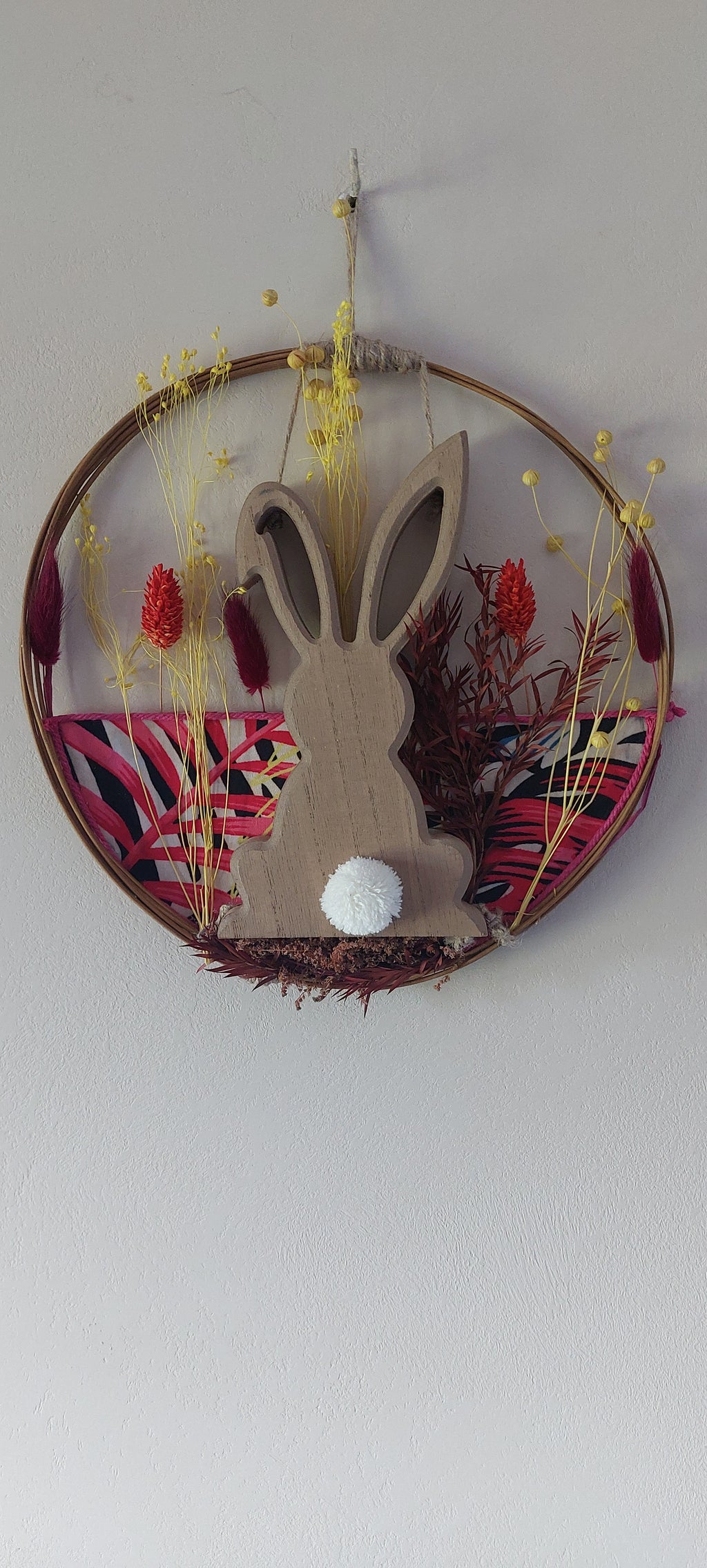 Couronne Lapin des Prés en Fleurs