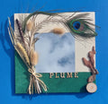 Miroir mural plume de Paon Plume