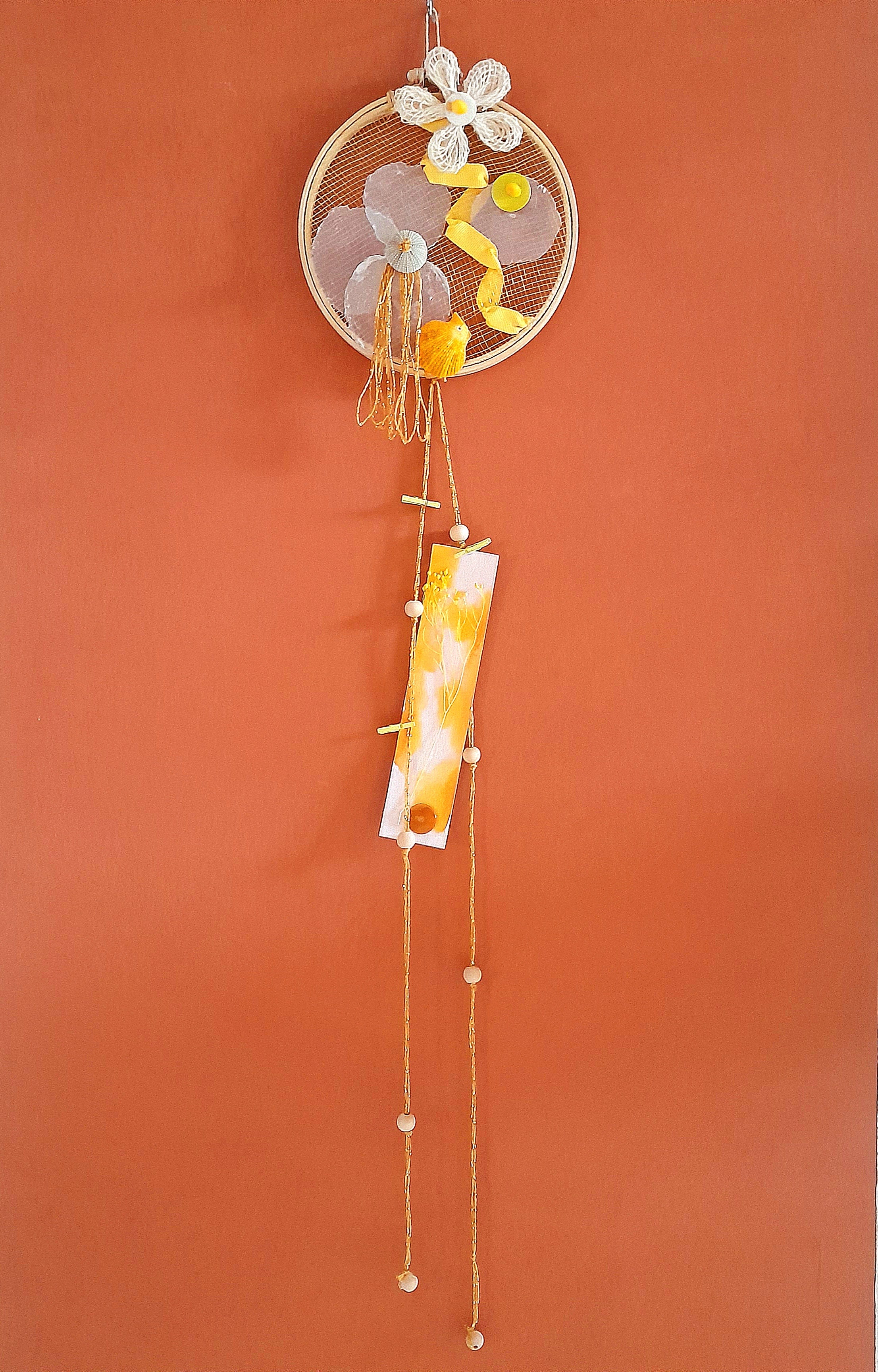 Suspension de Jardin Jaune