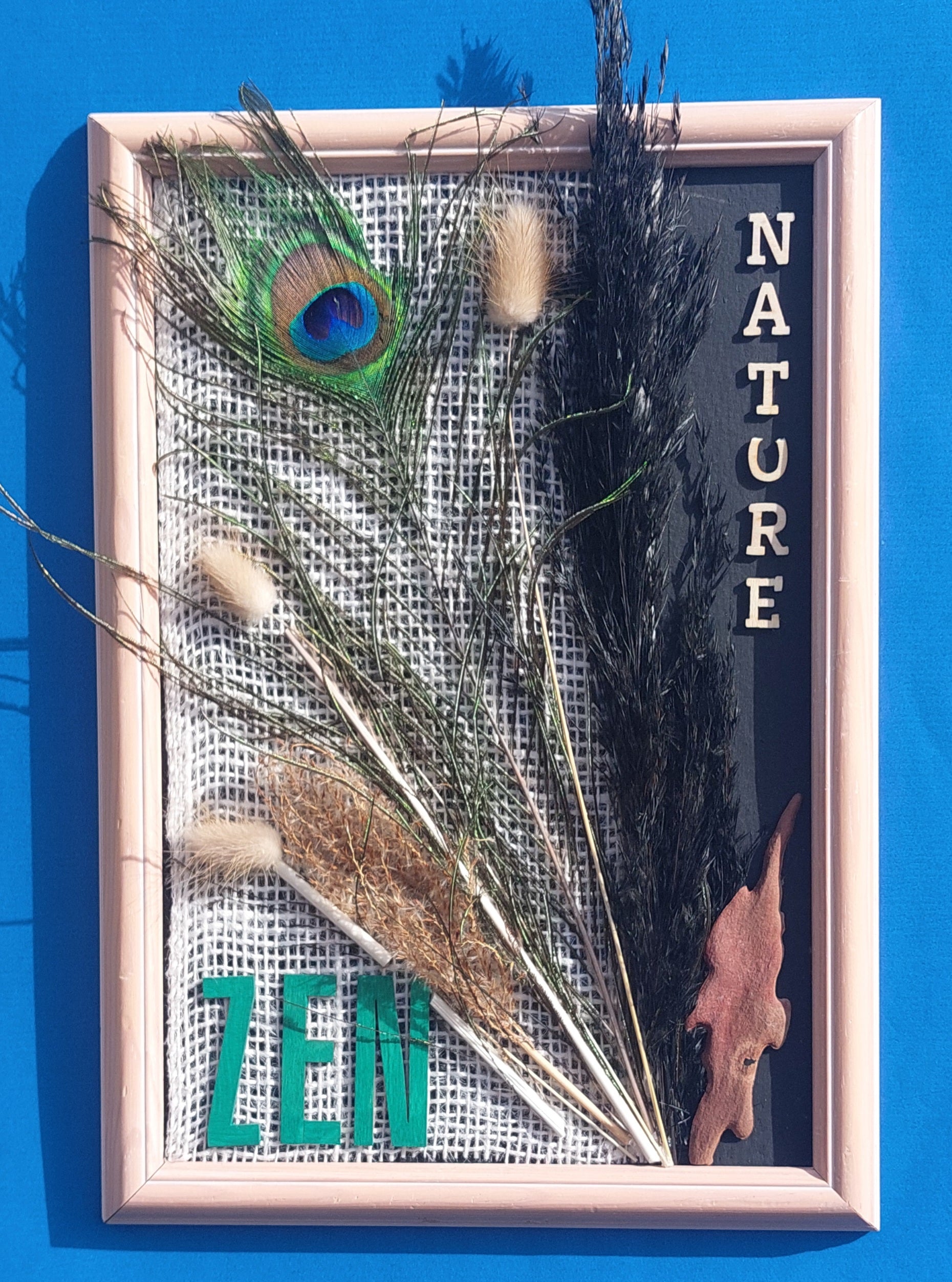 Nature en plume blanche